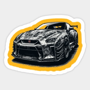 Nissan GT-R Sticker